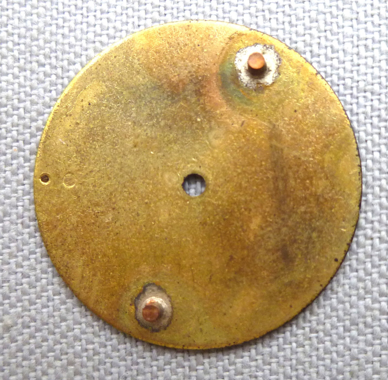 ELGIN Military DIAL New Old Stock Early 1950s Likely For ELGIN Cal. 539 Size 8/0