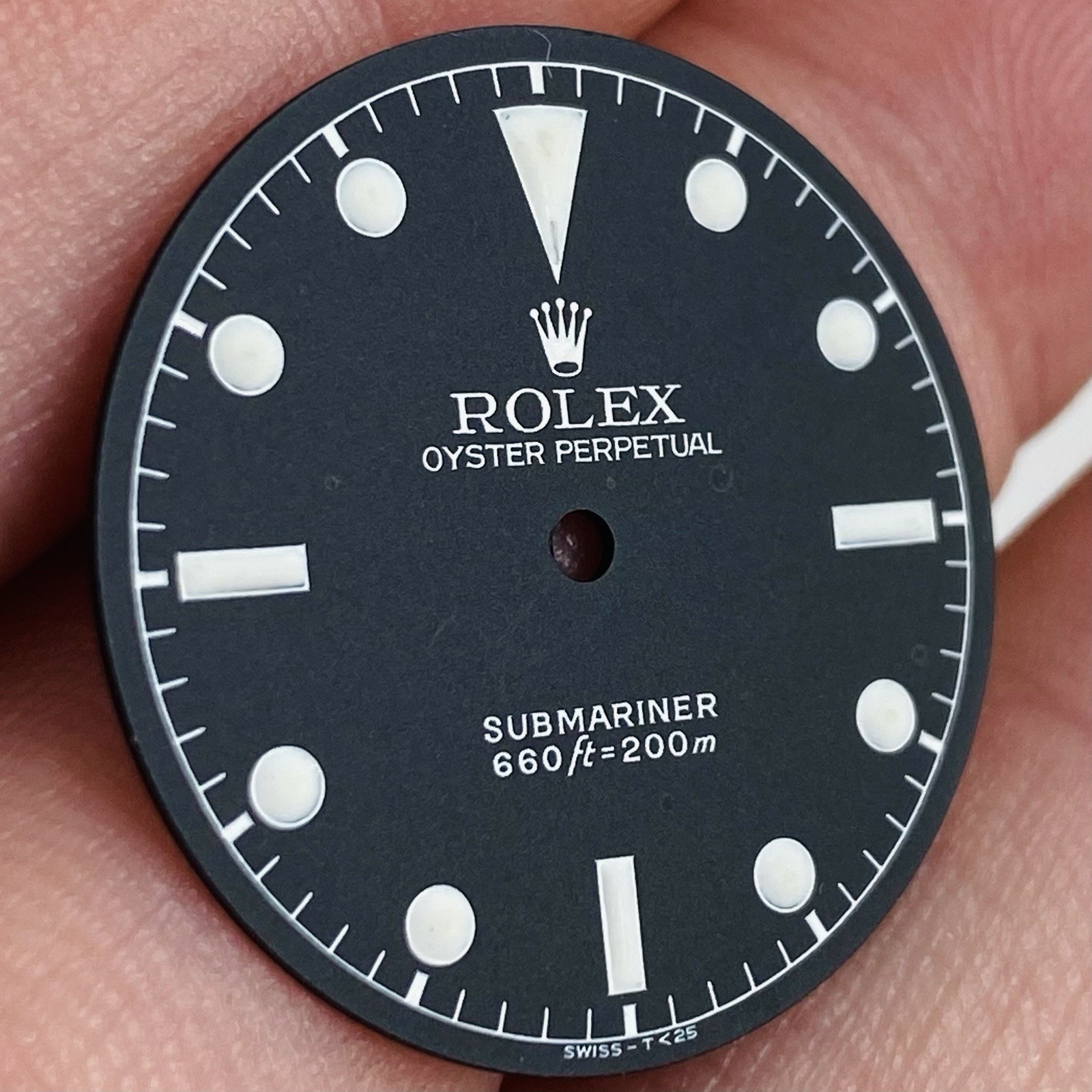 Rolex Service Dial For Submariner No Date Model Ref 5510 & 5512