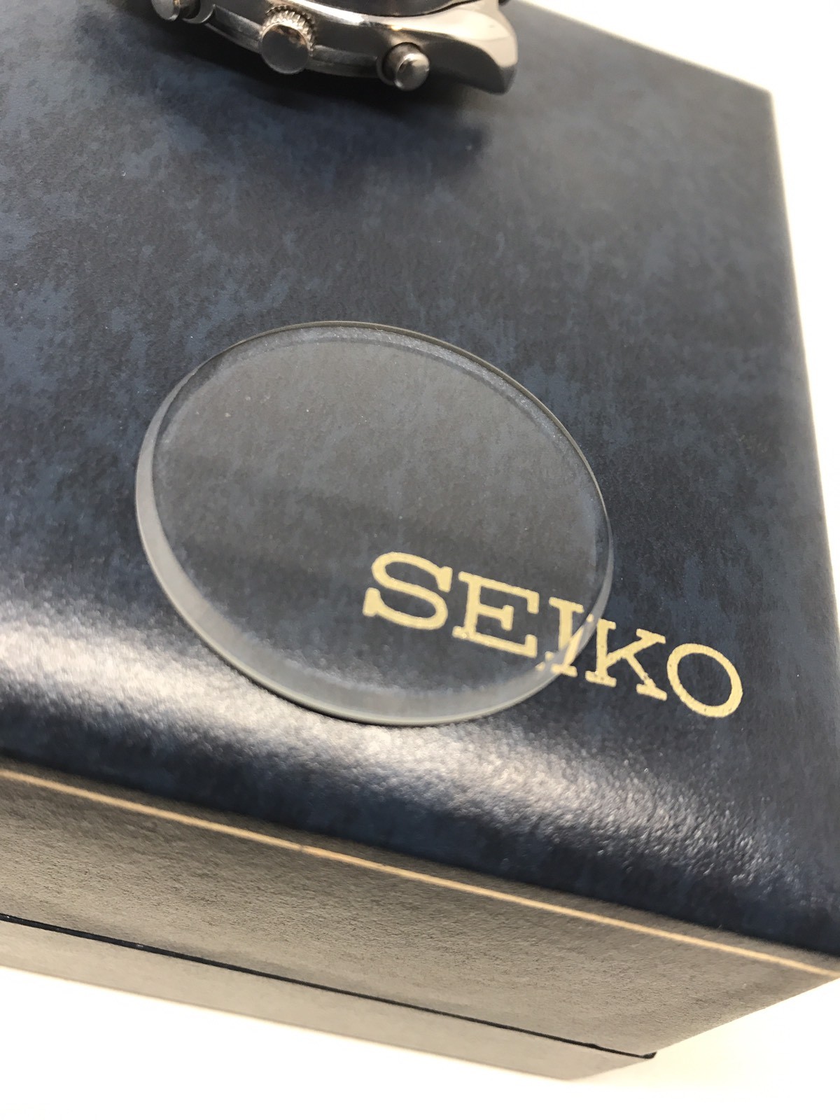 New SWISS Made Glass Crystal Seiko Jumbo 6138-3002 6138-3003 6138-3005 365V06GN