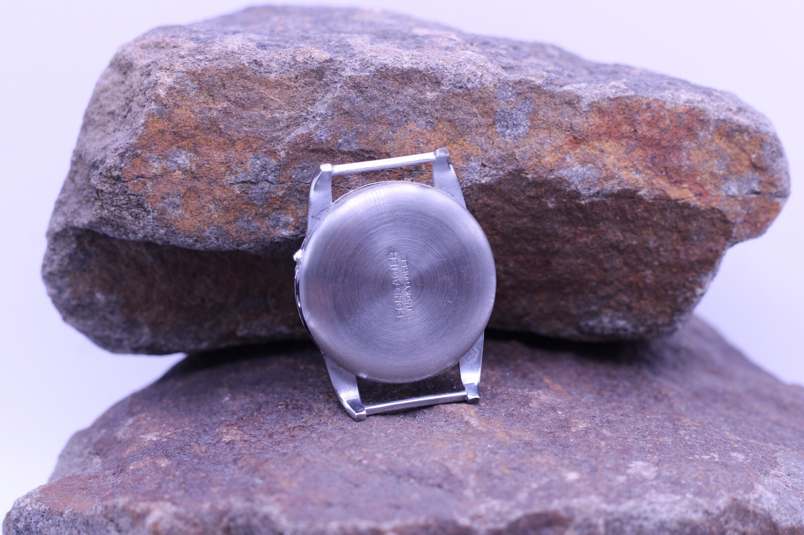 SWISS WRIST WATCH STAINLESS CASE & DIAL NOS 27.8×35.5mm 14.8mm LUG DIAMETER (EG)