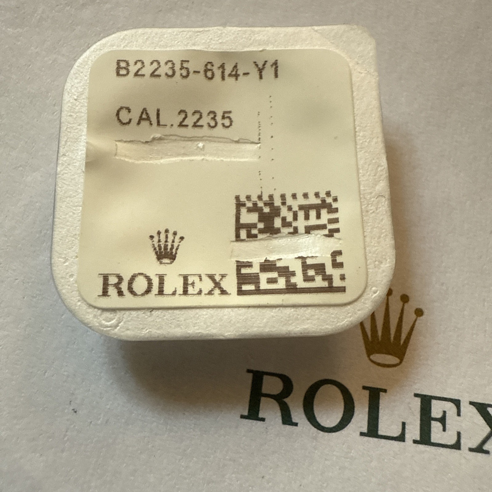 GENUINE Authentic Rolex 2235 614 Date Jumper New Sealed