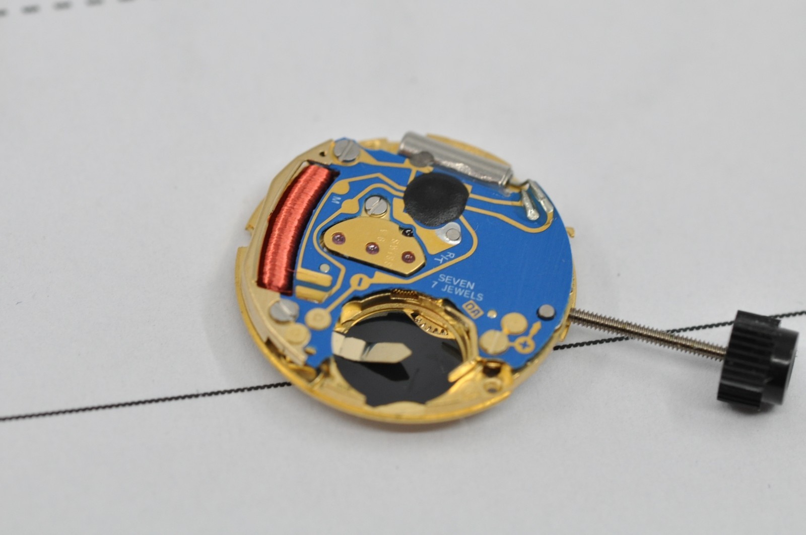 watch movement ETA 956.112 two hands date at 3 new