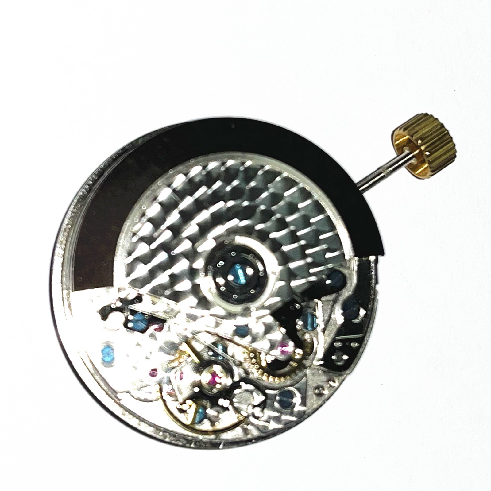 27-Jewel Automatic Watch Movement Small Second @9 Repair Part For ETA 7753 7750