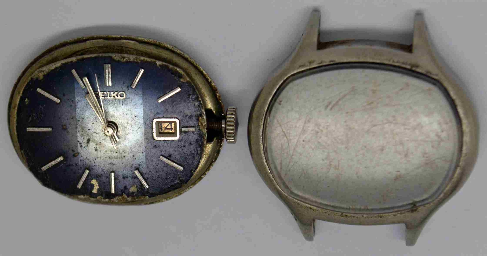 VTG SEIKO Steel Wristwatch. Ref: 2205-3120. Cal: 2205A. For Service