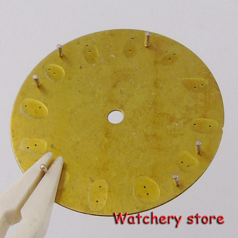 Tandorio 28.5mm Orange Blue Watch Dial Fit NH36 NH36A Automatic Watch Parts Men