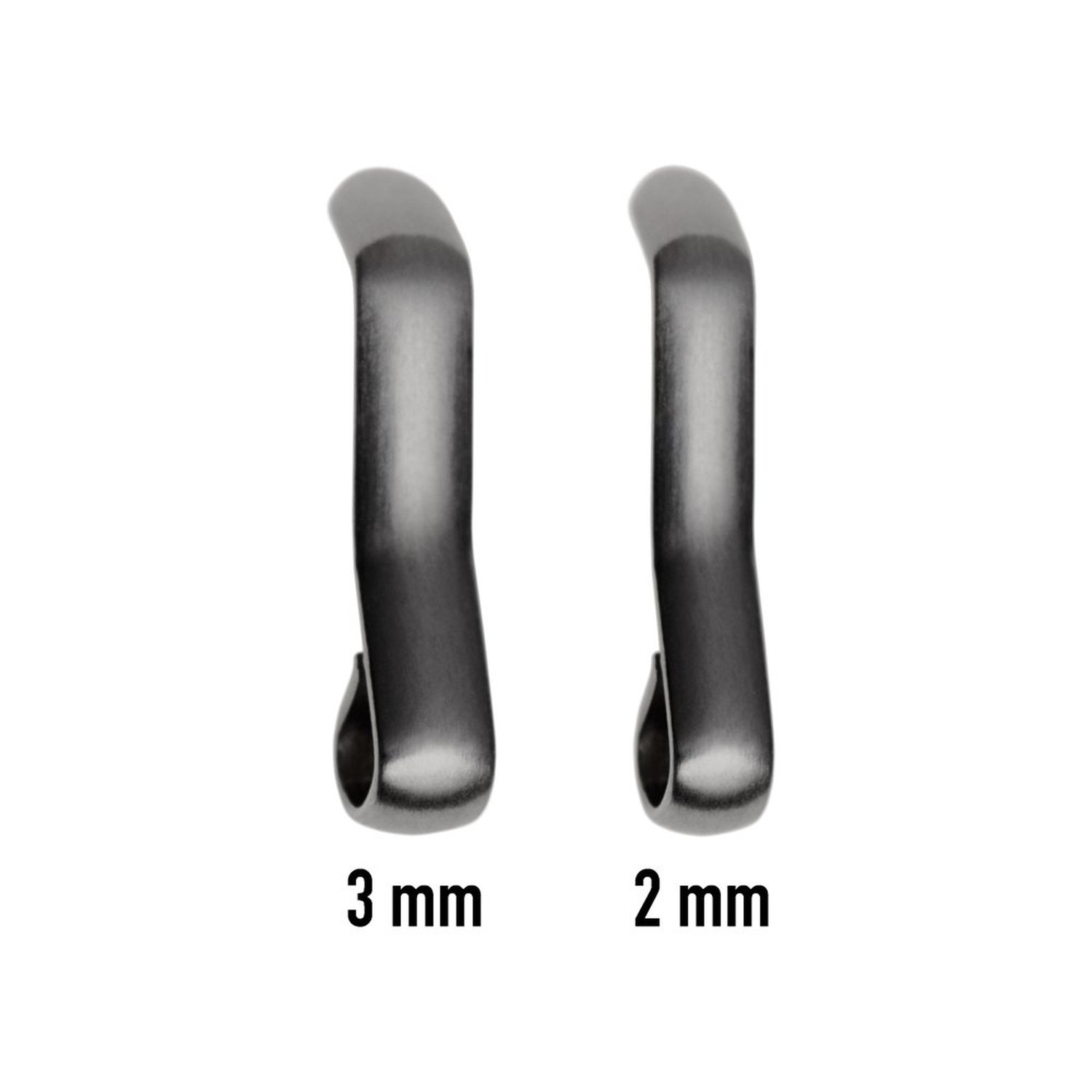Archer Watch Straps – Stainless Steel Watch Strap Buckles 19mm Matte Gunmetal