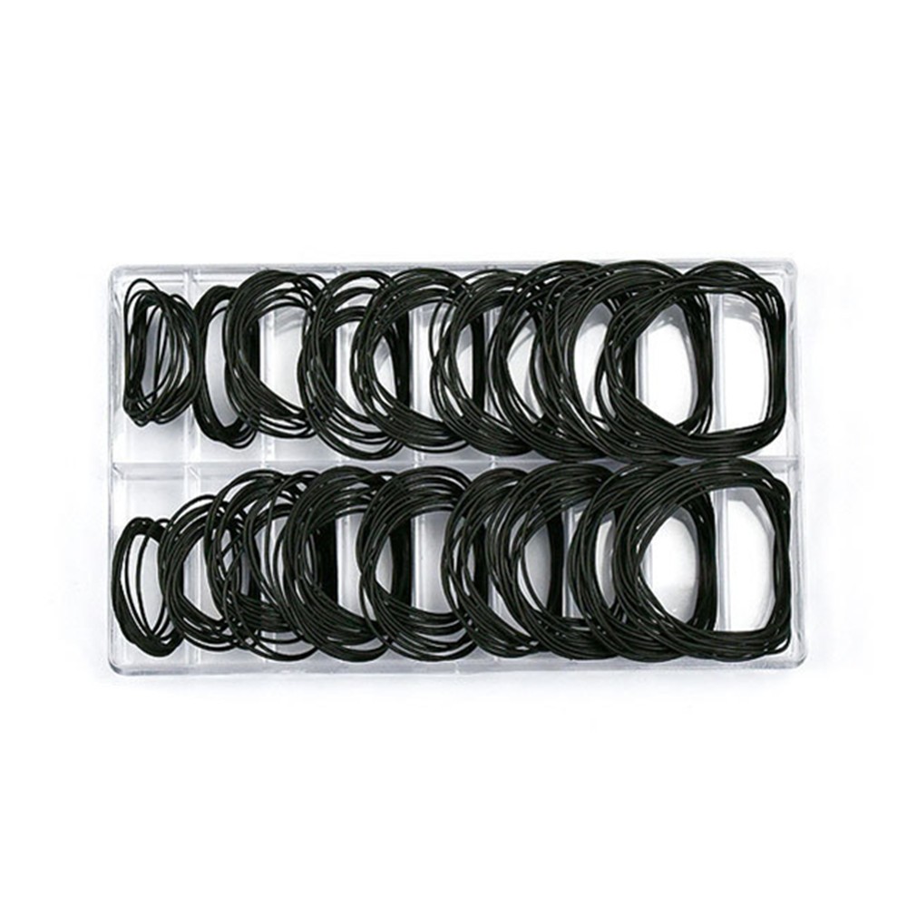 200pcs 0.5&0.6mm Waterproof Watch O-Ring Rubber Gasket Assortment For Watchmaker