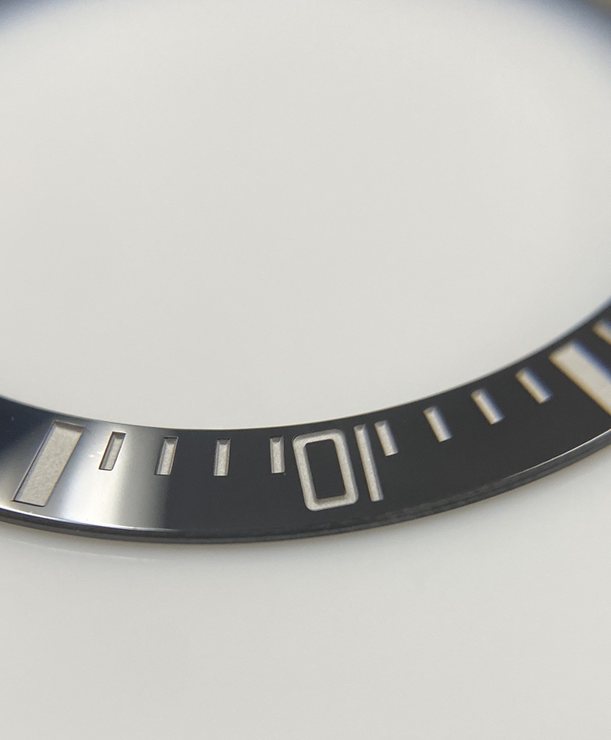 BLACK Ceramic Bezel Insert for Rolex 40mm Submariner 116610LN