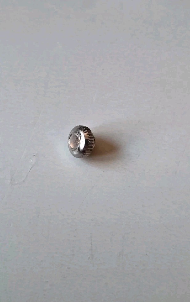 OMEGA (8) Vintage Steel 3.7mm Watch Steel Crown