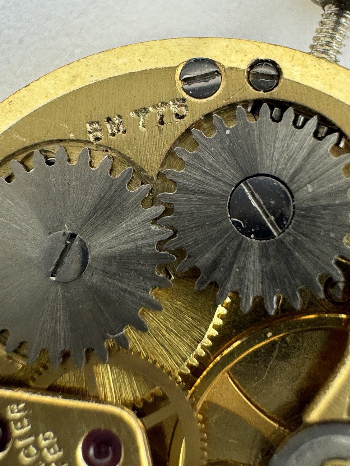 Vintage Baume Mercier Cal BM775 Partial Watch Movement – Runs