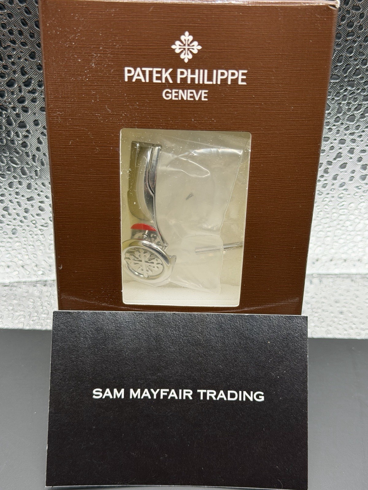 Patek Philippe Deployment Buckle Clasp Authentic OEM Stainless Steel Fold over