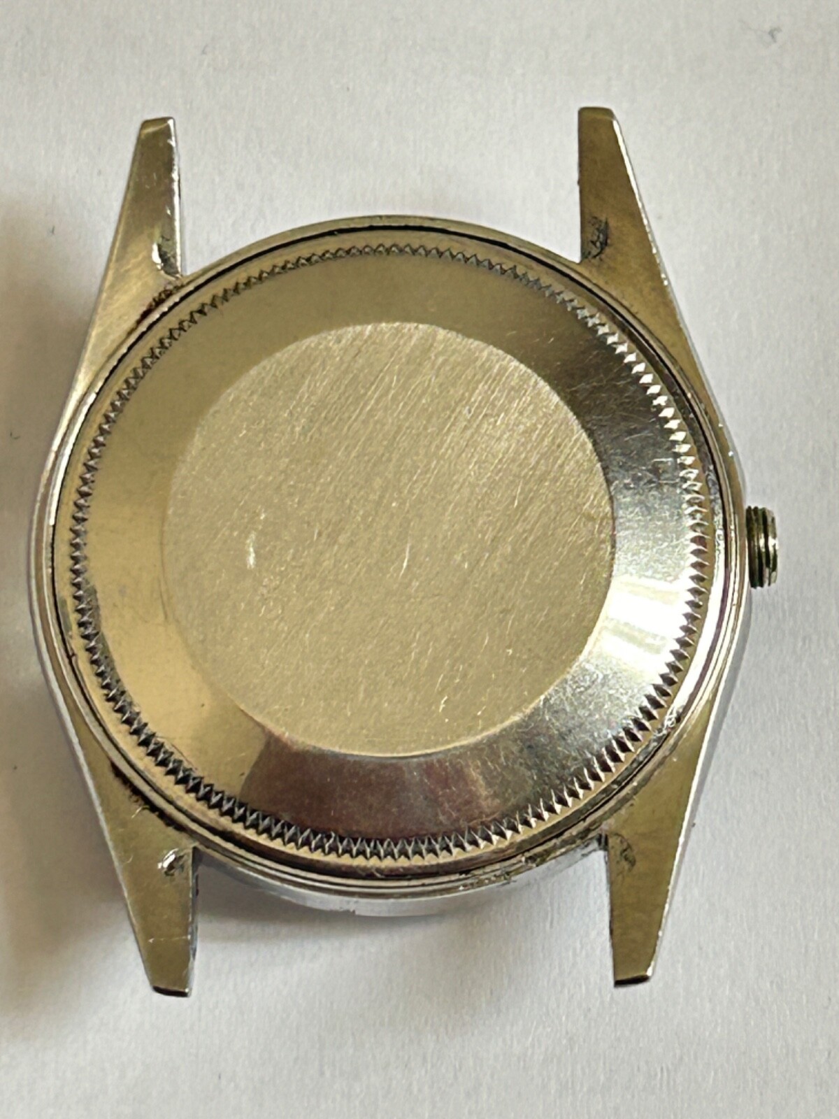Vintage Rolex men Oyster Date Perpetual steel case Ref 15000 without bezel