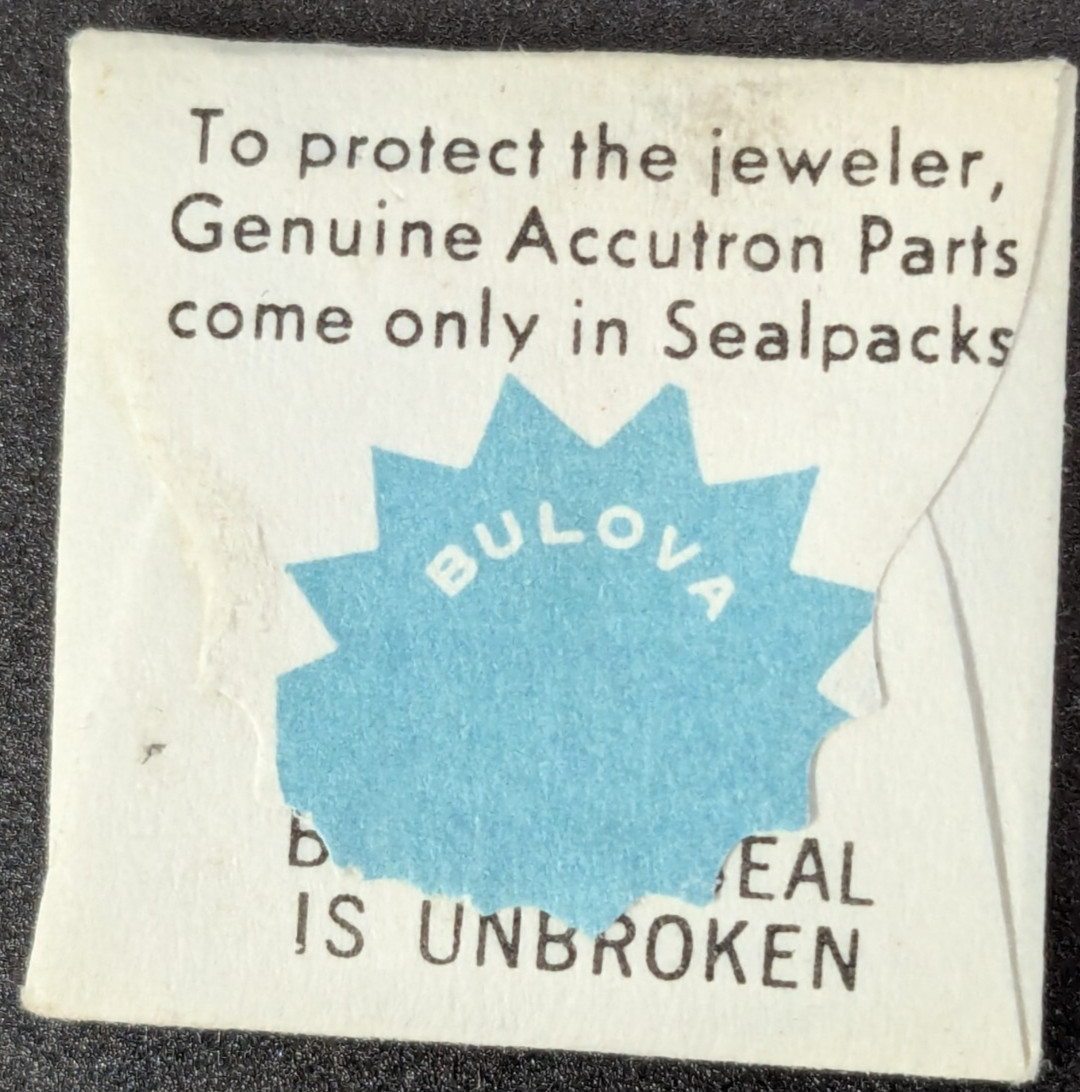 NOS NEW Genuine Bulova Cal. 5AW – Clutch Wheel – Vintage Watch Part #17