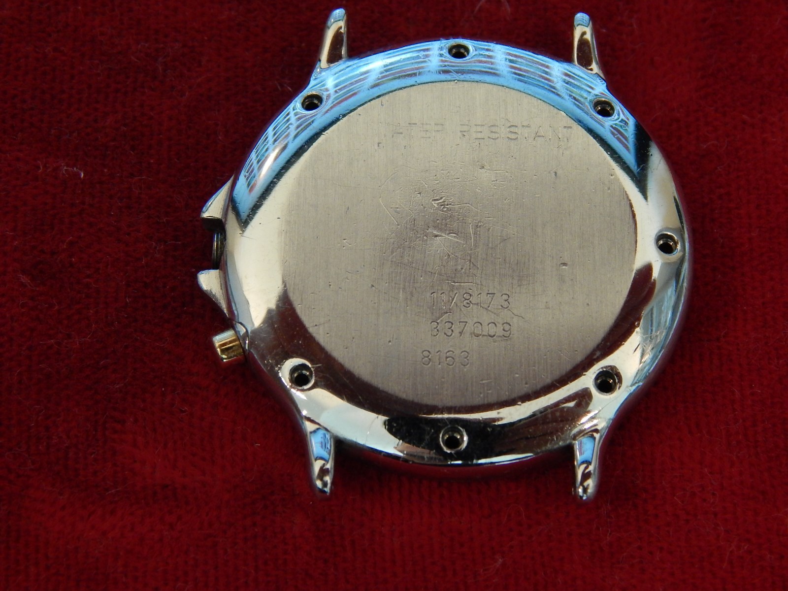 100% CHOPARD MONO PUSH CHRONOGRAPH MILLE MIGLIA HALF CASE & 18K PUSHER