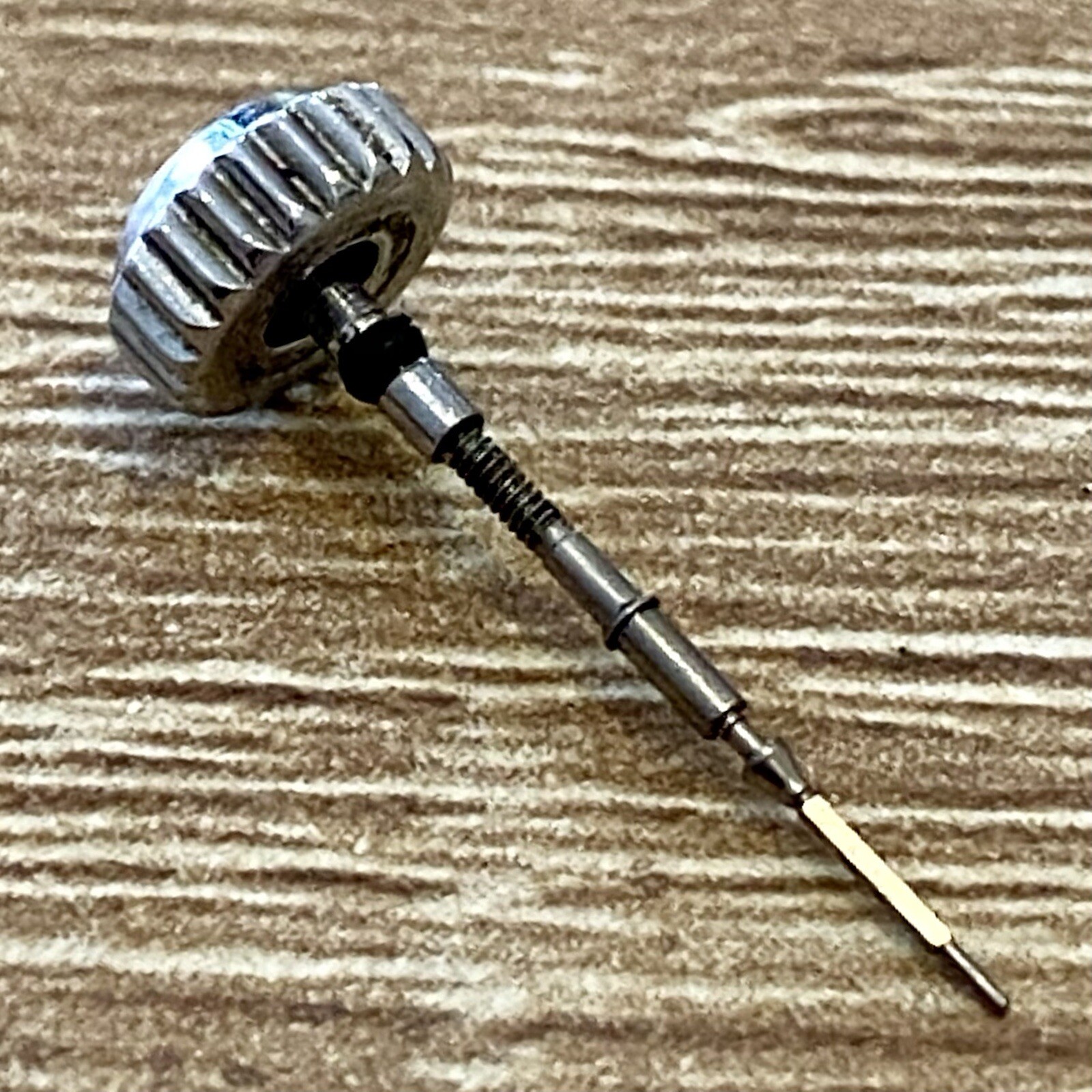 6mm x 3.1mm Crown & Stem Winder For 7T92 Crown Wired Alba Chronograph 7T92-OEBO