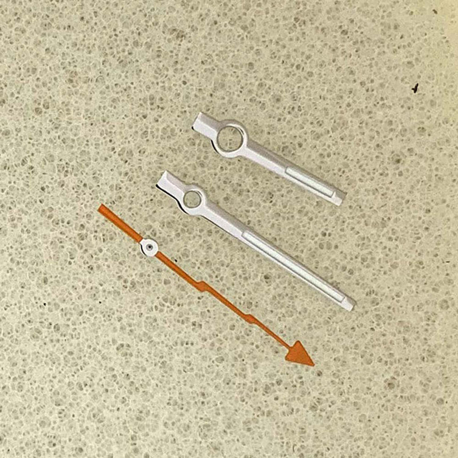 Silver Watch Hands Luminous for Pearl DG2813/DG3804/Miyota 8215/821A Movement