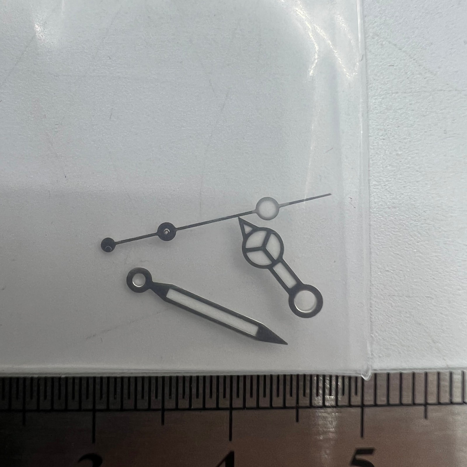 Green Luminous Watch Hands Sets for NH35A/NH36A Movement 3 Hands 8/12/12.5mm