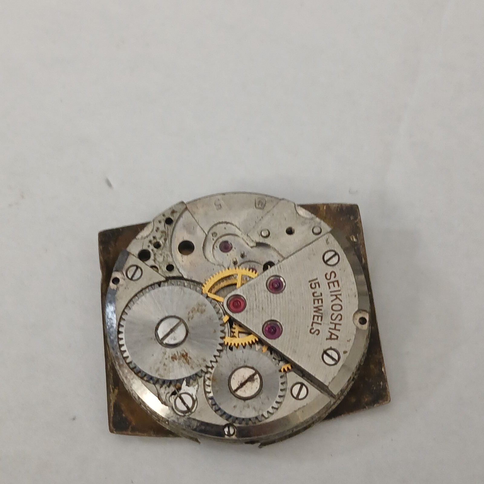 Seikosha 15 Jewel Seiko Super Movement Series Manual Wind & Dial – Parts/Repair