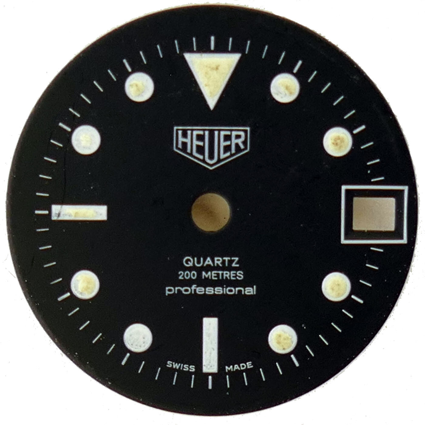TAG HEUER PROFESSIONAL 200 METERS BLACK DIAL
