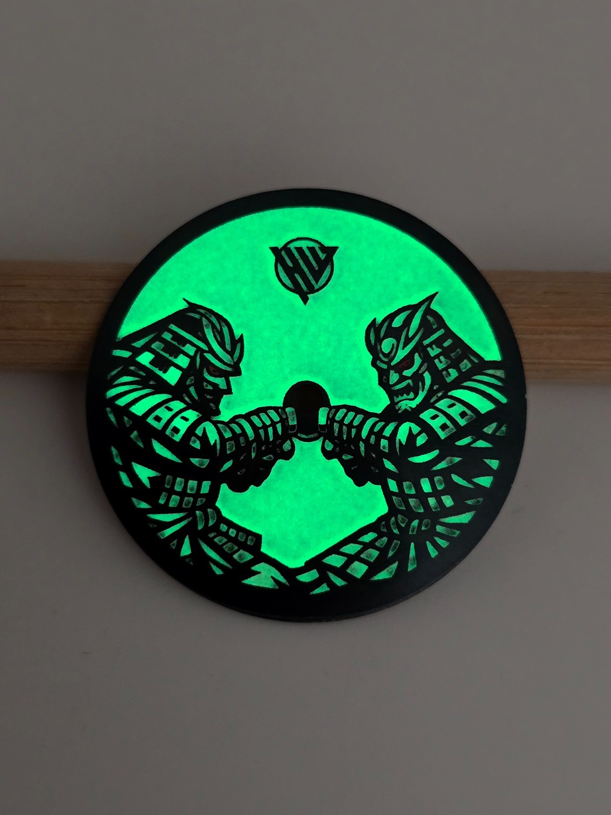 Custom-Made FULL LUME Watch Dial | Samurai – Order any designsize