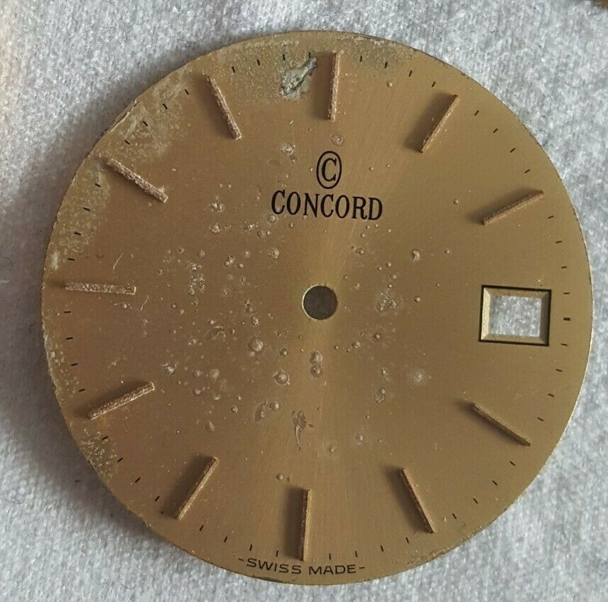 ETA Caliber 255.111 Movement Hour Wheel Height 0.79mm + Concord Dial + Hands