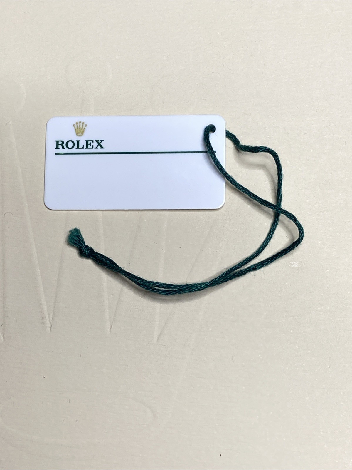 ROLEX ♛ Datejust 41 126300 White Hang Tag Official Product from Purchase ~Minty