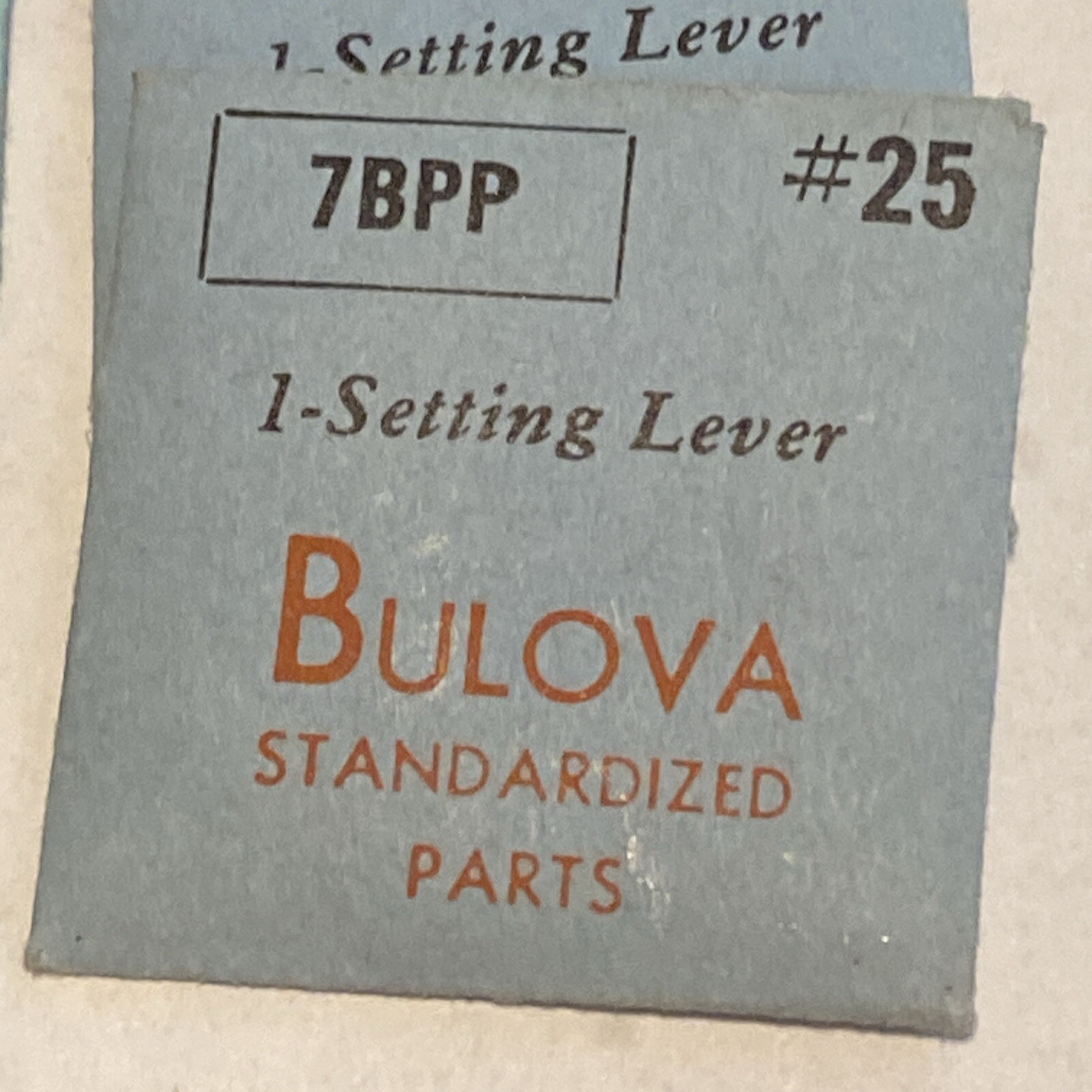 Bulova NOS Setting Lever #25 #443 Cal. 7AD 7AK 7AM 7AP 7BPP 10BM 11AAC 11AF 11DO