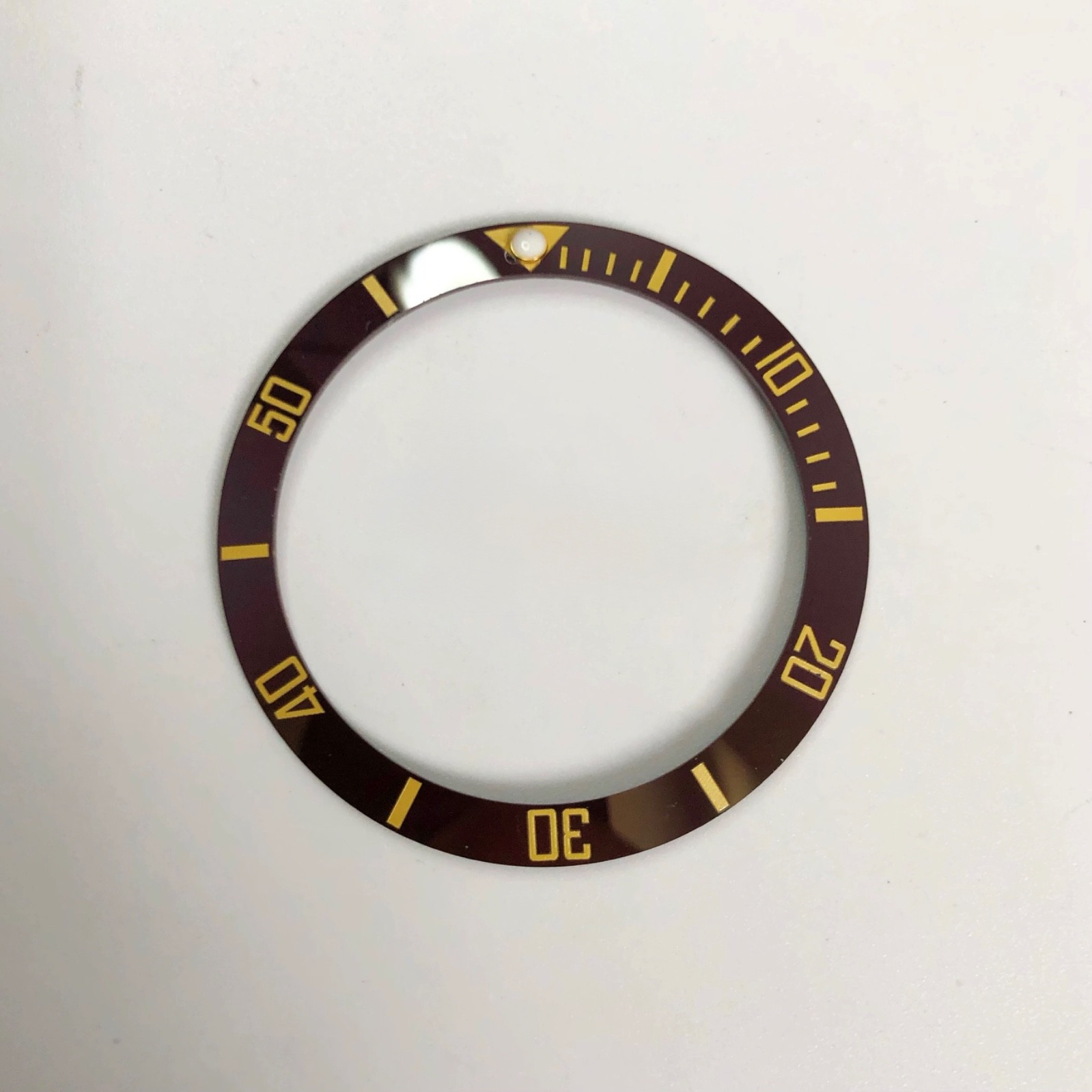 CERAMIC BEZEL INSERT W/3M TAPE FOR ROLEX SUBMARINER 116610 116613 116618
