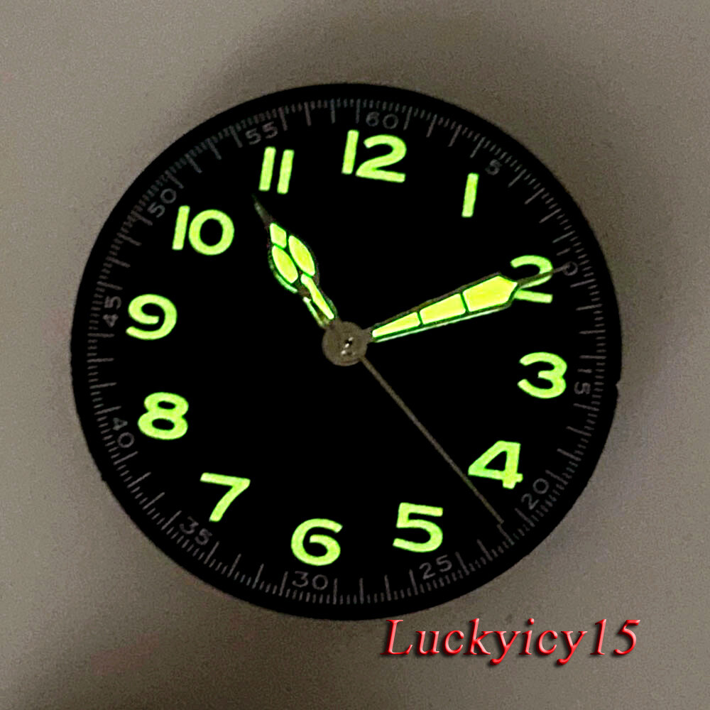 36mm Brushed Double Dome Sapphire Glass 20ATM Diver Watch Case For NH35 ETA2824