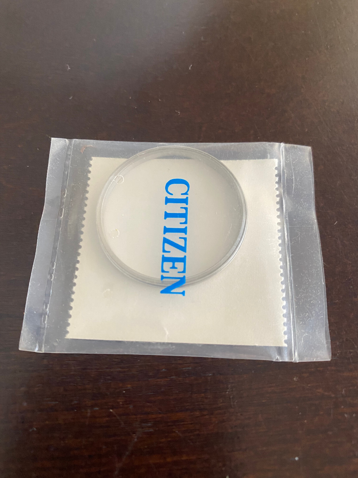 N.O.S. GENUINE CITIZEN WATCH GLASS CRYSTAL ONLY, PART# 54-60081, GREAT CONDITION