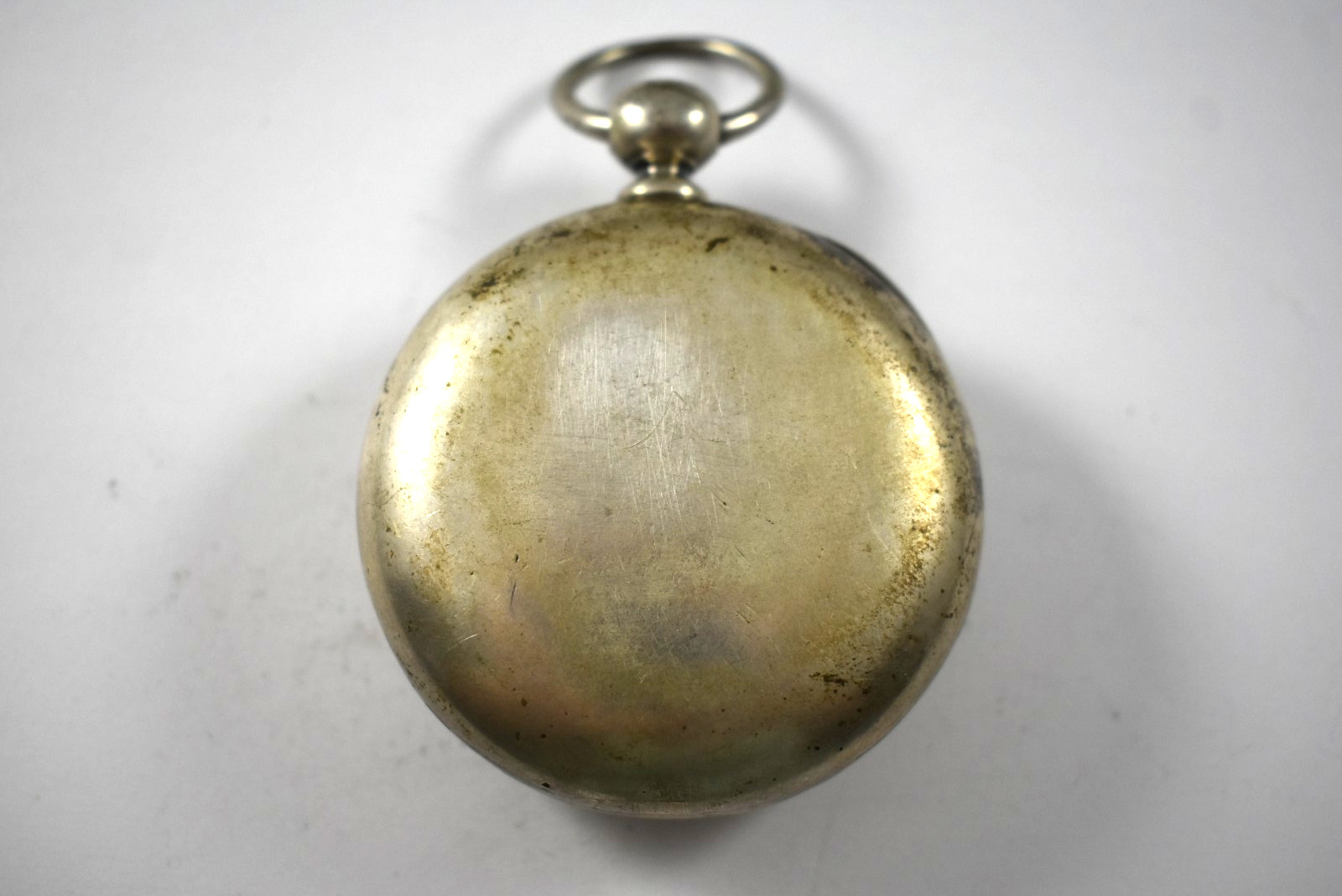 Vintage Invisible Joint Rare 4oz Coin Silver 18s OF Pocket Watch Case lot.wg