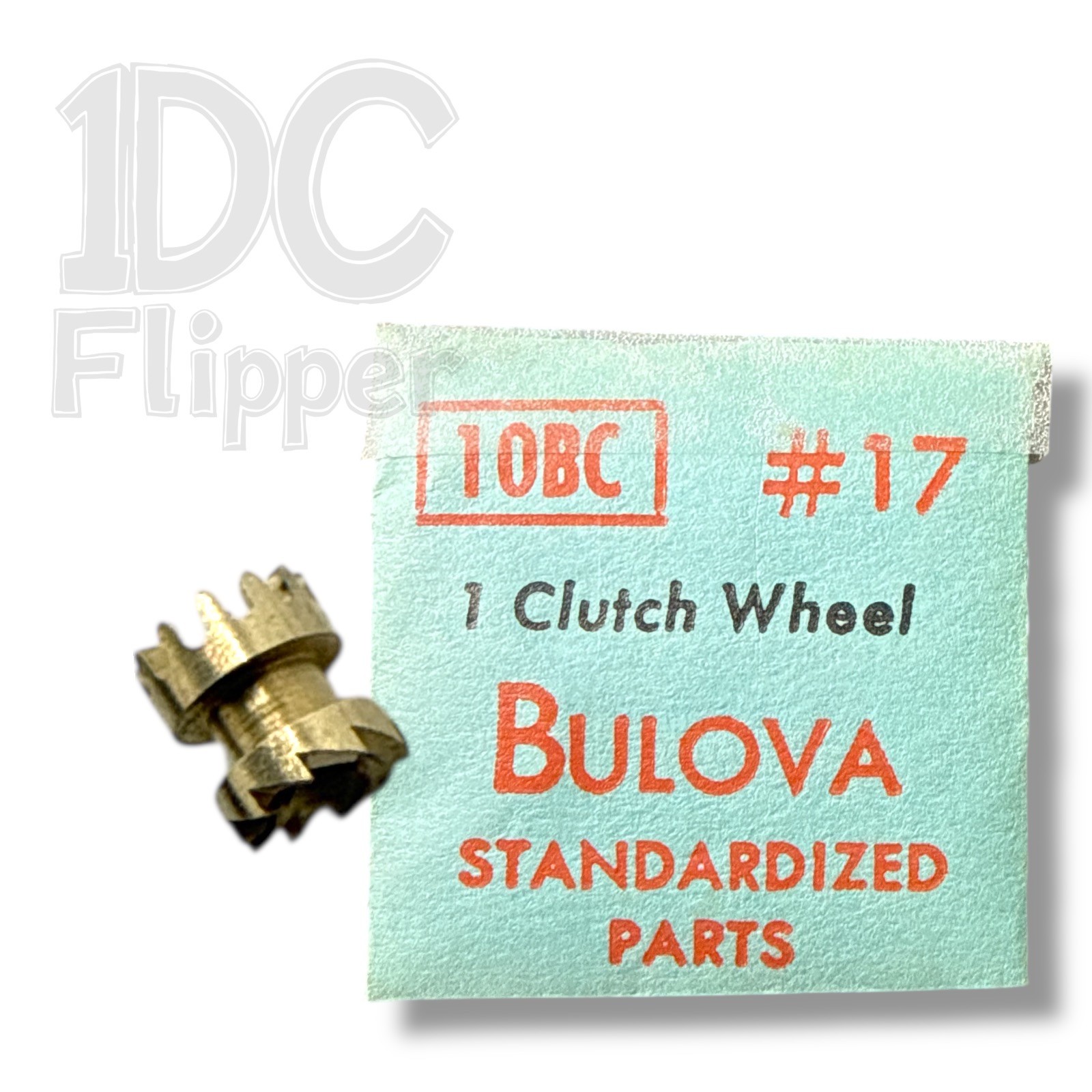 Bulova 10BC CLUTCH WHEEL #17 407/598 AS 1200 Fits Multiple, Read List!