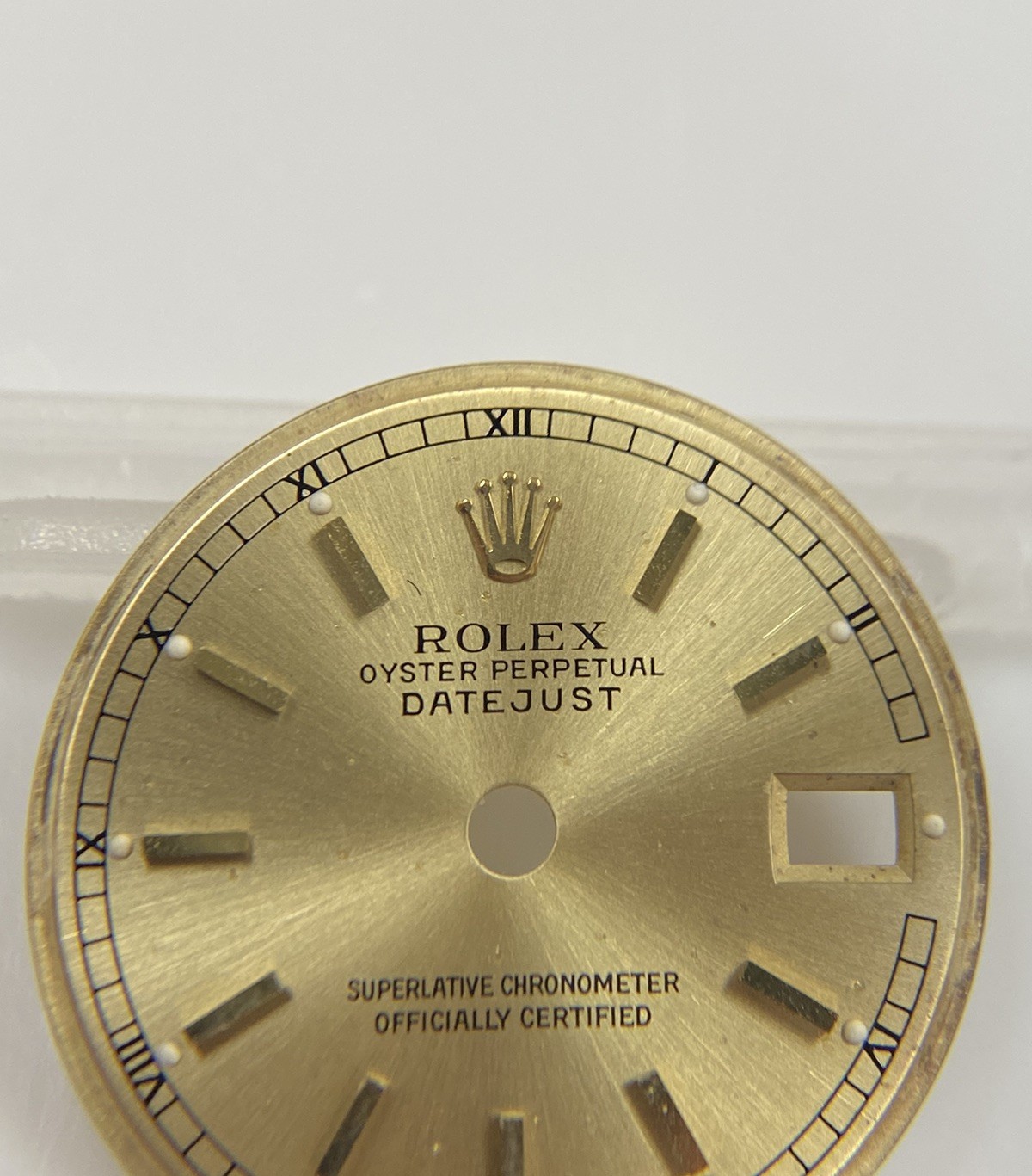 Genuine Rolex 26mm Ladies Datejust 6917 Cal. 2030/2035 Gold Roman Dial