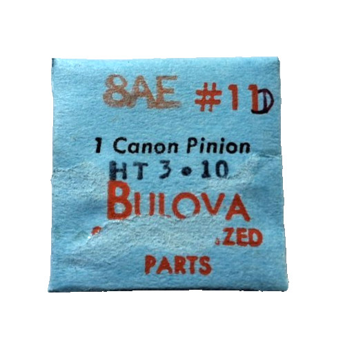 Bulova 8AE 8AC Cannon Pinion HT 3.10 watch part #11