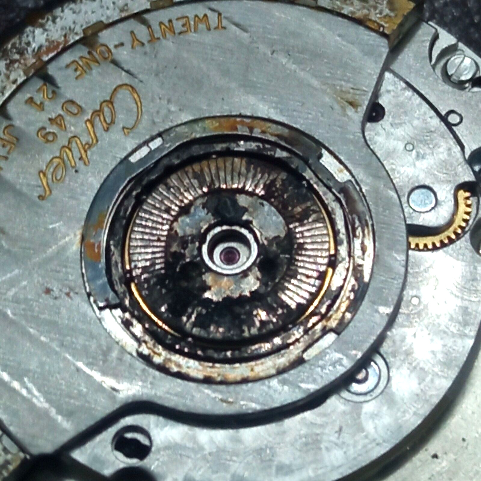 Cartier Movement Caliber ETA 2892-A2 Automatic Doesn’t Work For Repair or Parts