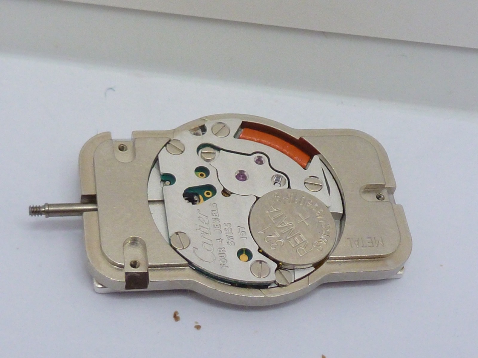 Cartier 157 Movement – Works with dail hands Quartz