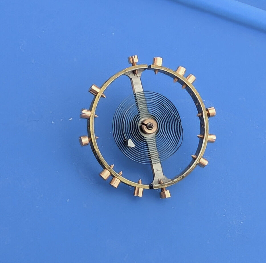 VINTAGE 16 SIZE WALTHAM CRESCENT ST MODEL 1908 POCKET WATCH MOVEMENT PARTS