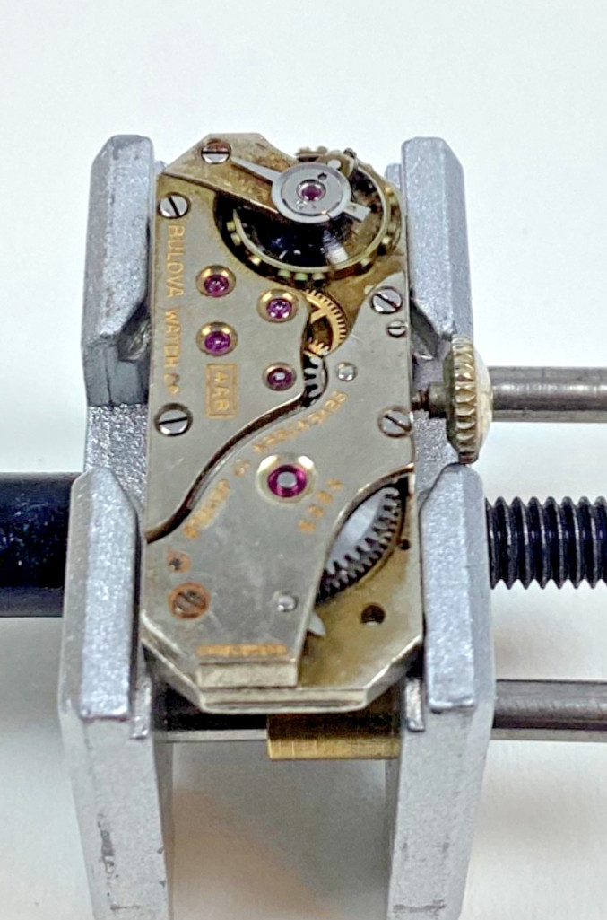 Vintage Art Deco Bulova Watch Co 17 Jewel Movement Running Spares Parts Repair