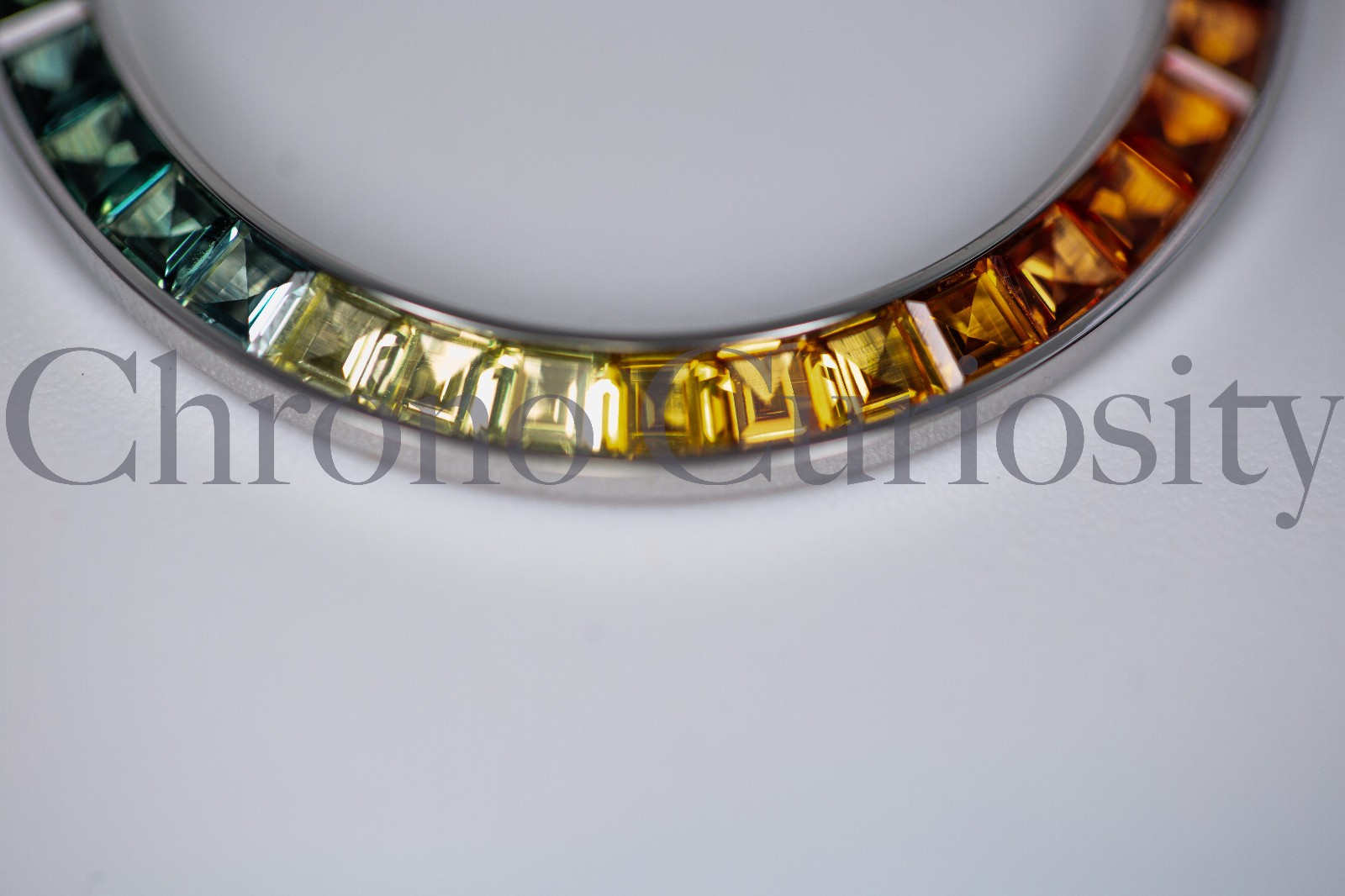 Custom Rainbow Bezel for Rolex Daytona – Fits 116500, 116520, 116509, 116529