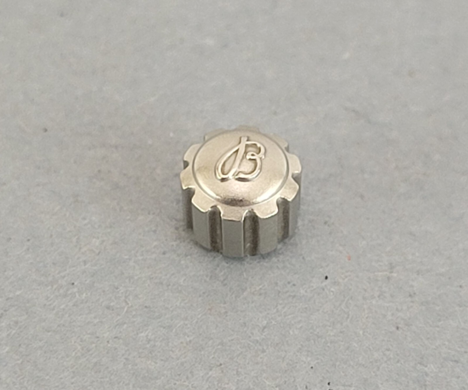 Original Breitling 4.4mm steel Crown for Aerospace models ref. F56060, F56062