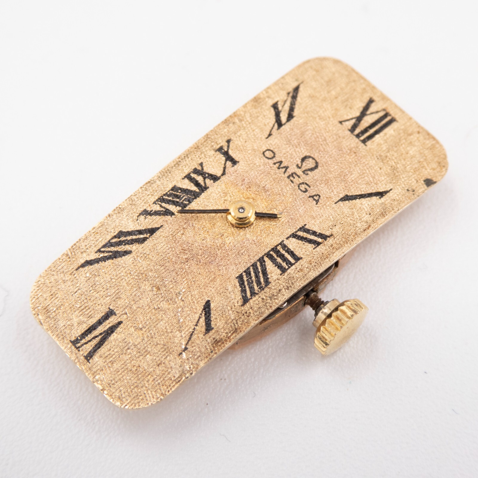 Vintage Omega Caliber 484 17-Jewel Wristwatch Movement, Keeps Time