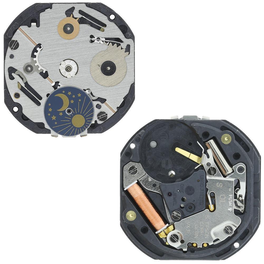 Hattori Epson TMI VX3F VX3FE Watch Quartz Movement Japan Made