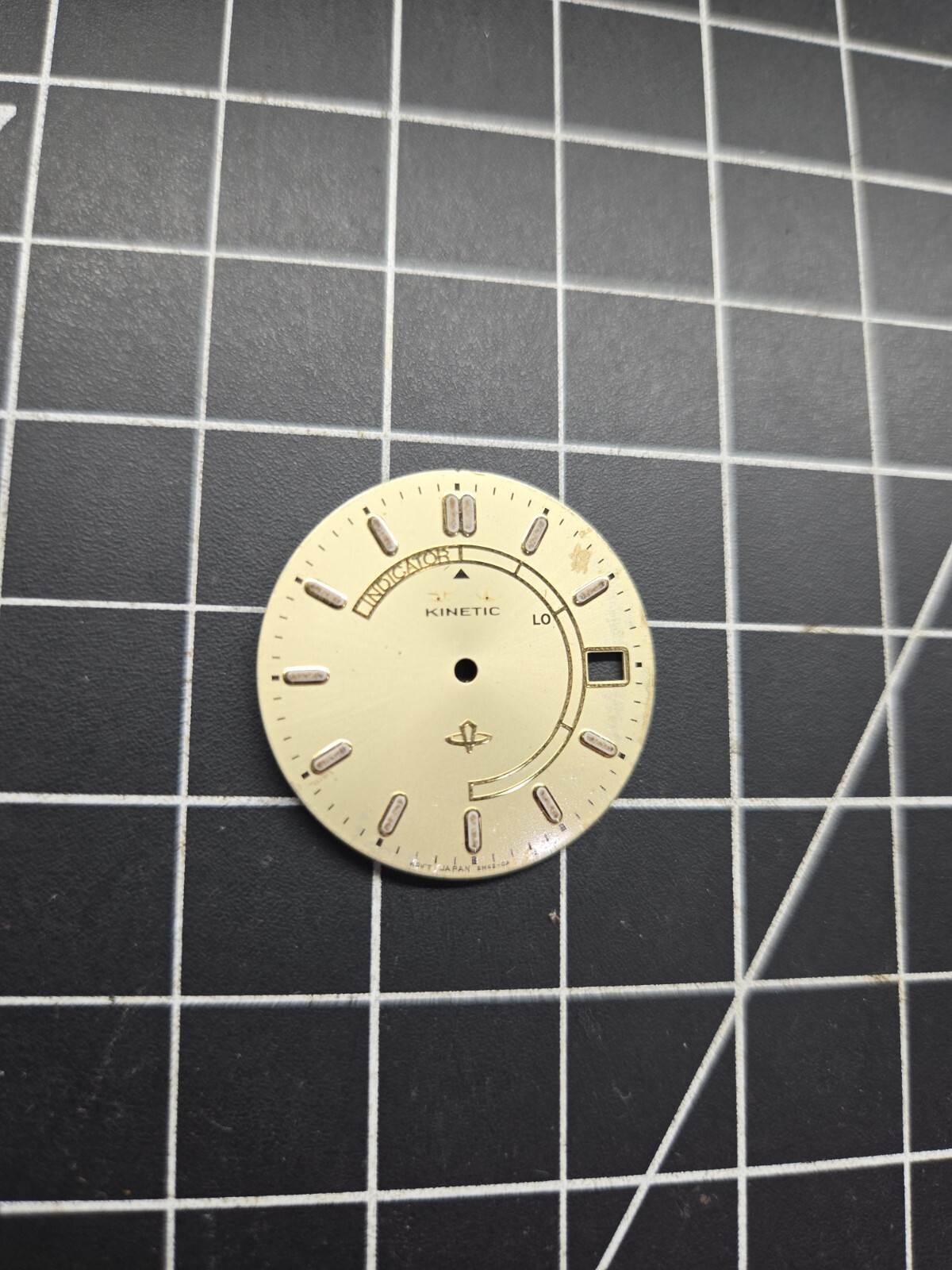 vintage seiko watch dial parts repair 5m42 DA date kinetic