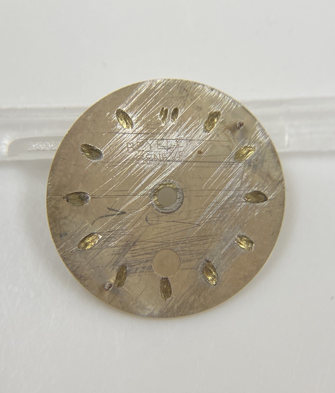Original Rolex Cellini Caliber 1602 20mm Gold Dial