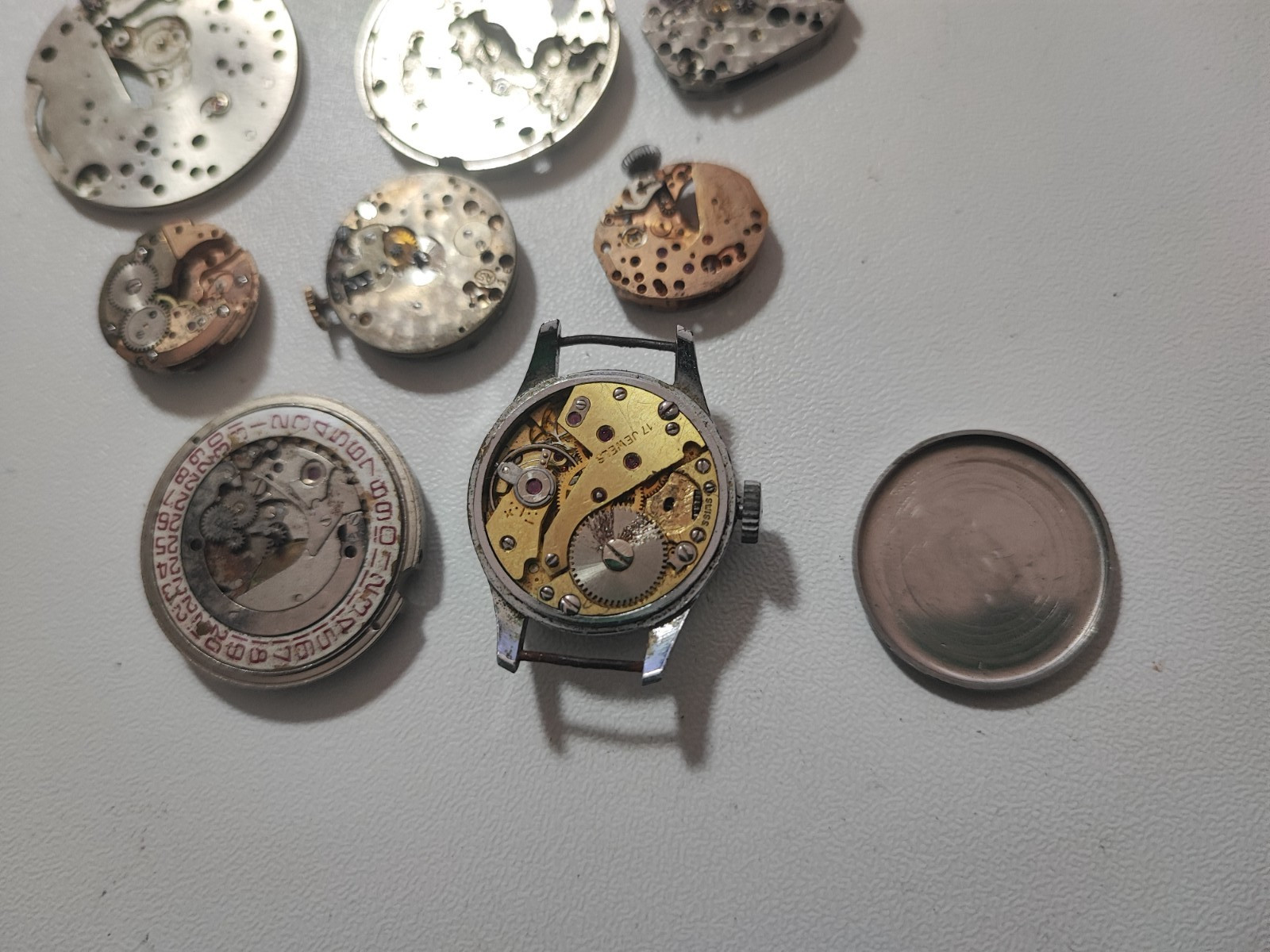 mix AS Watch Main Plate movement lot as 1791/93 AS 1726 AS 1677 AS 46 others