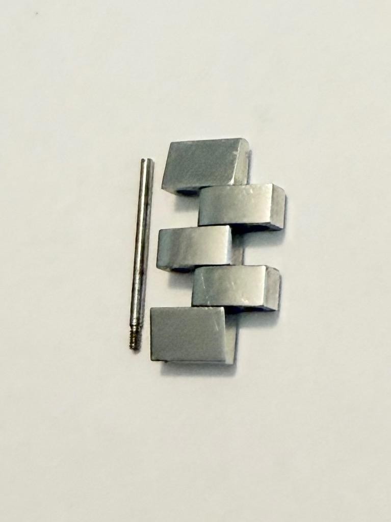 Authentic Movado Faceto 84 45 1891 Stainless Steel Band Link 18mm