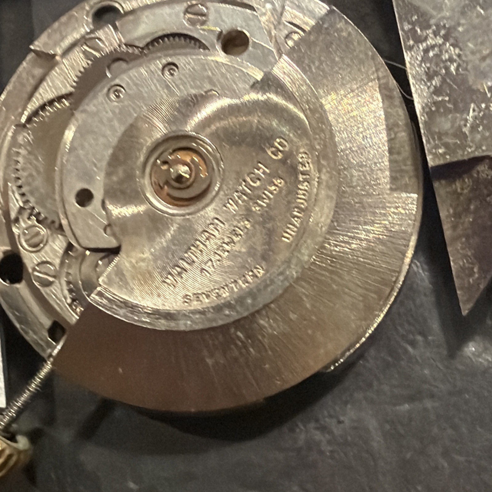 AG12 VINTAGE MEN’S WALTHAM AUTOMATIC WRIST WATCH MOVEMENT UNTESTED SOLD AS IS***