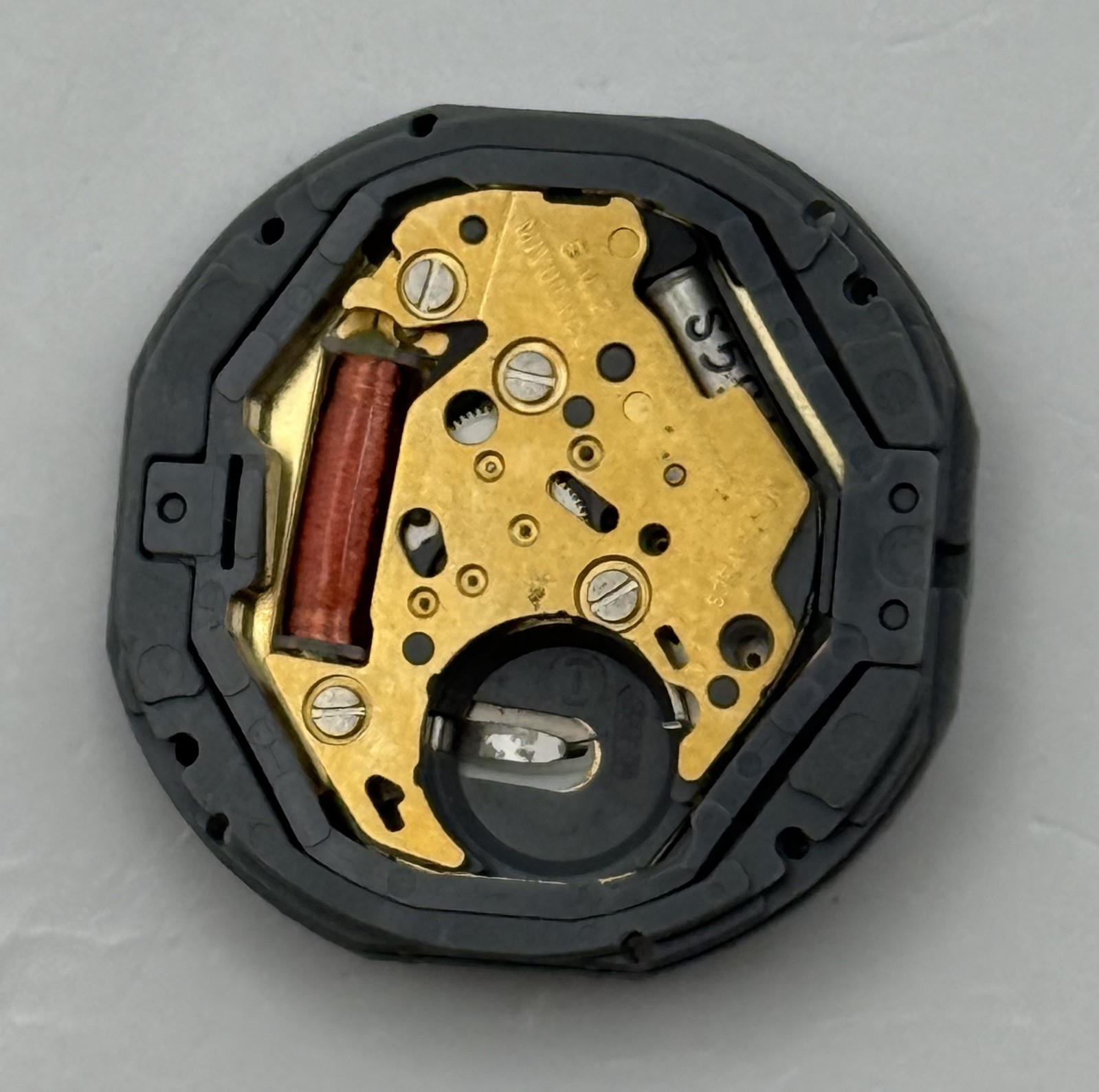 Miyota 6M12 Watch Movement Running Quartz Japan Parts Repair Spares 22.6mm