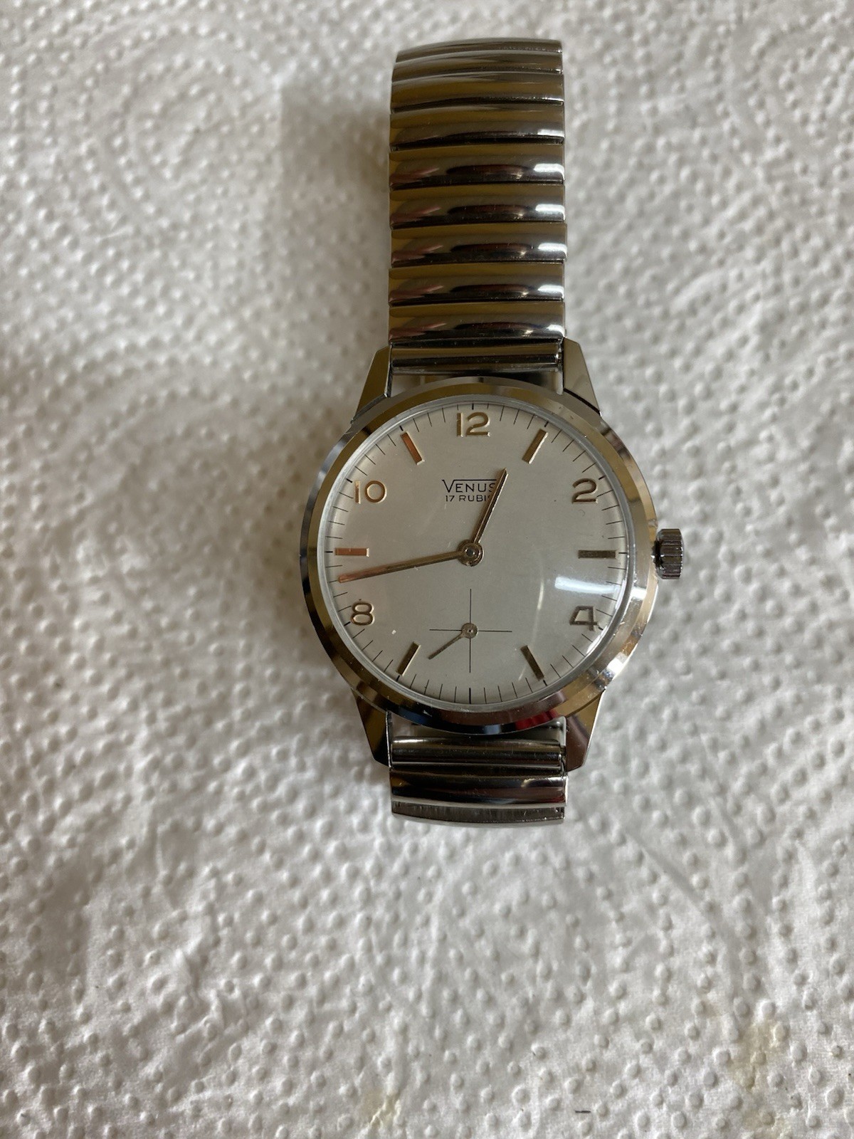 Venus Cal.1130 Wristwatch Overhauled €120.00 Spe. €10.00