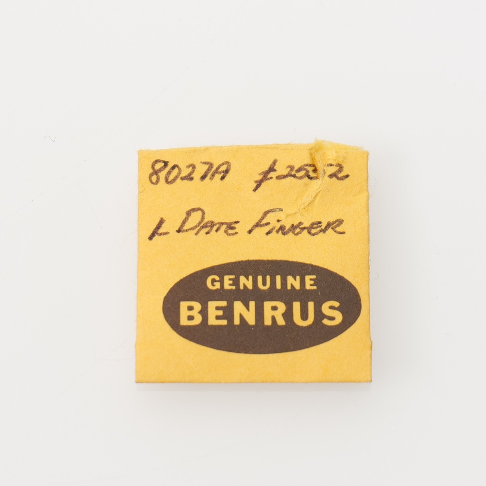 Benrus Original Watch Part 556009 Date Finger Fits MOR 8027A New Old Stock (SEK)